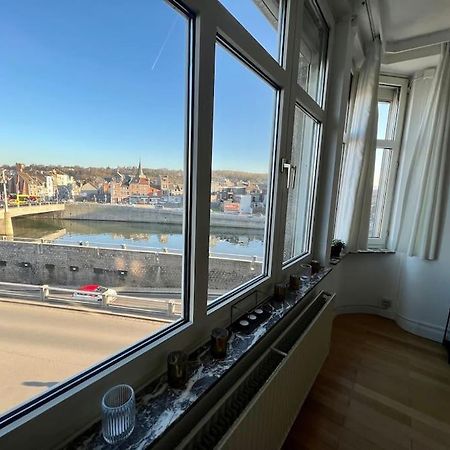 Bellevue - Grand Appartement Pour 5 Sur Les Quais De La Meuse เลียจ ภายนอก รูปภาพ