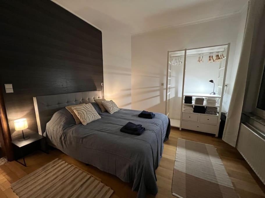 Bellevue - Grand Appartement Pour 5 Sur Les Quais De La Meuse เลียจ ภายนอก รูปภาพ